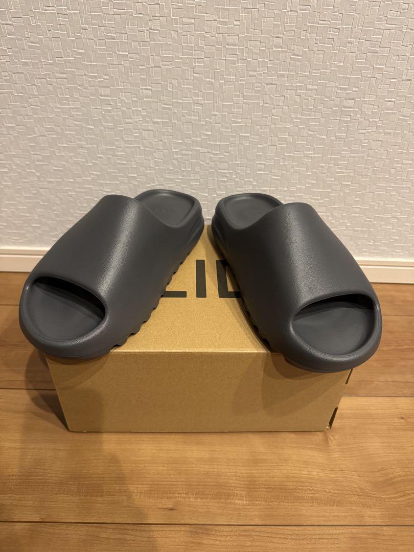 靴 adidas YEEZY SLIDE SLTGRE 27.5cm