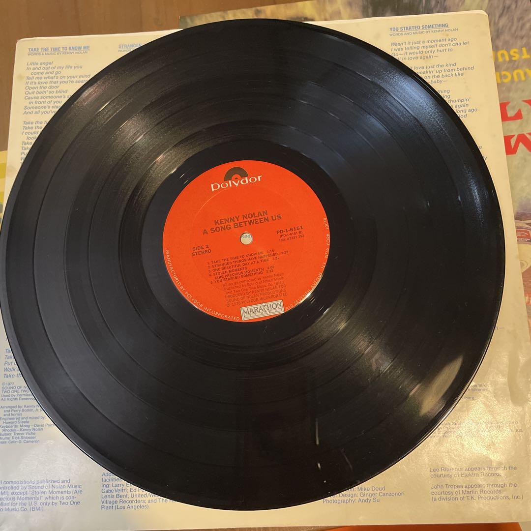 AOR レコードKenny Nolan/ａsong between us