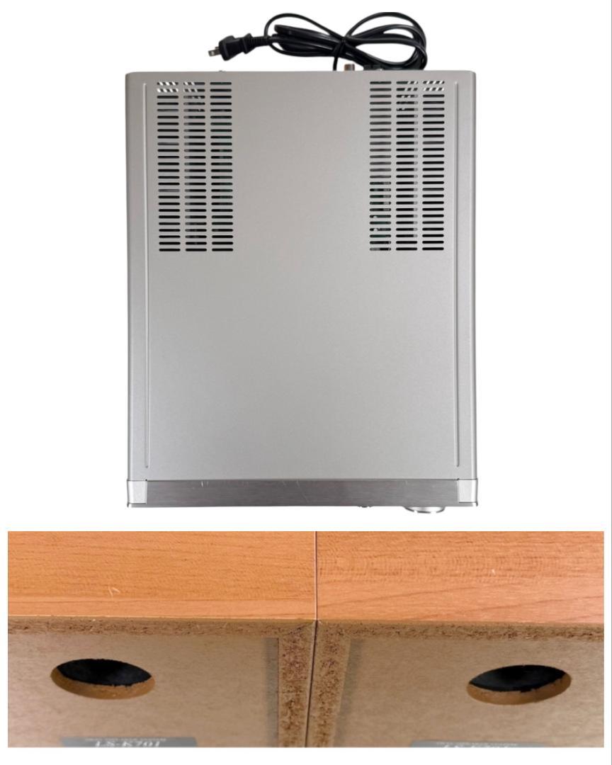 優良動作品 ケンウッド CD/MDレシーバー R-K700 スピーカー