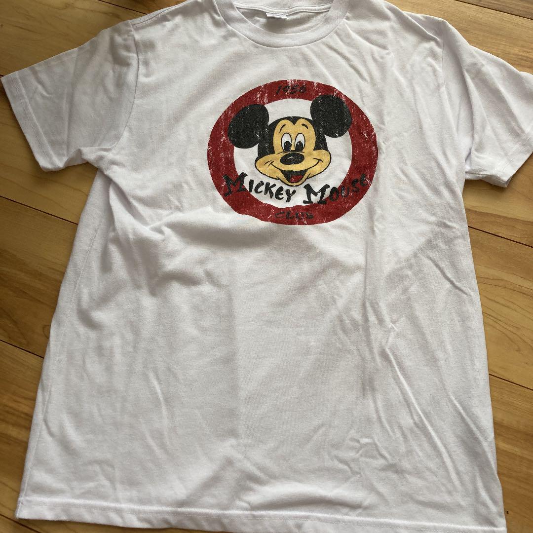レトロミッキーtシャツm メルカリ