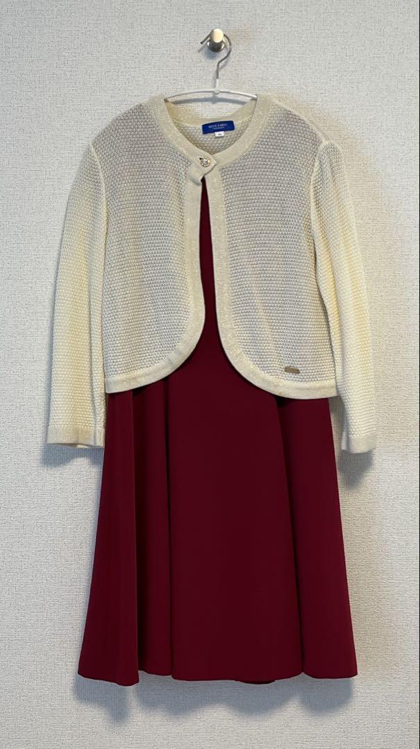 Burberry BLUE LABEL ドレスとカーディガン セット 36