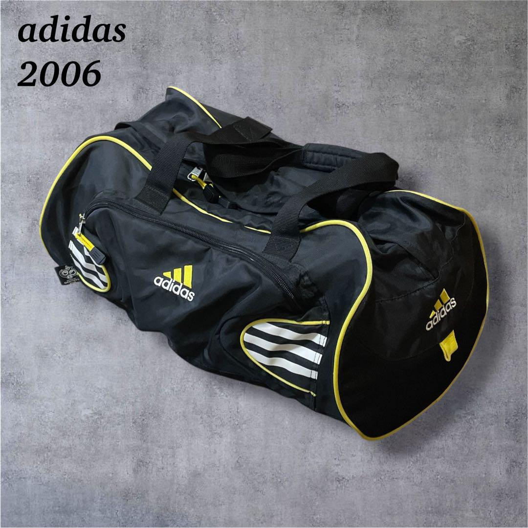 【h2526】00sアディダスadidasナイロンミニボストンバッグドイツ06年 5,500円
