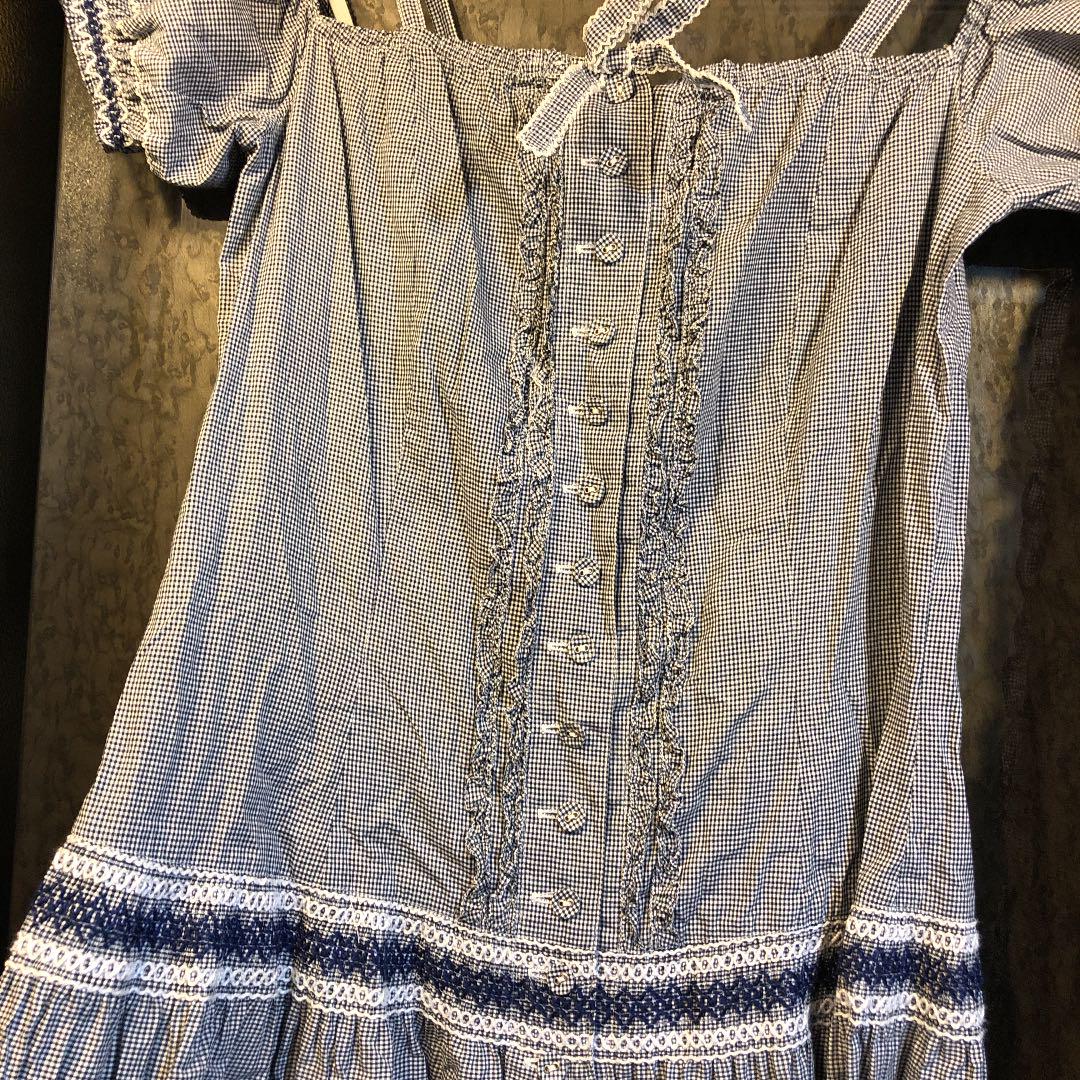 特別価格 ワンピース(スカーフ付き) HOUSE PINK - ロングワンピース