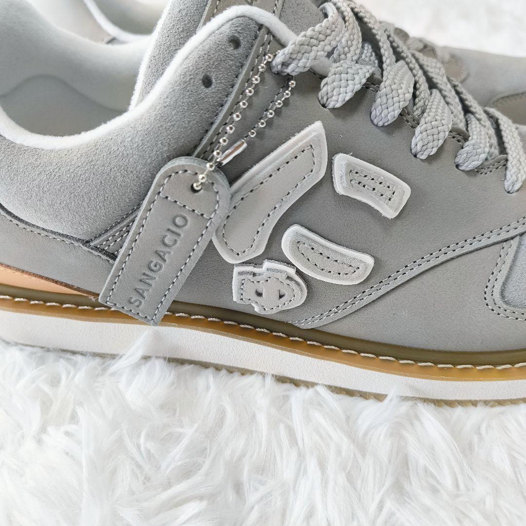 極美品 希少 にゅ®CREPE GRAY サンガッチョ 28cm 限定 にゅーず