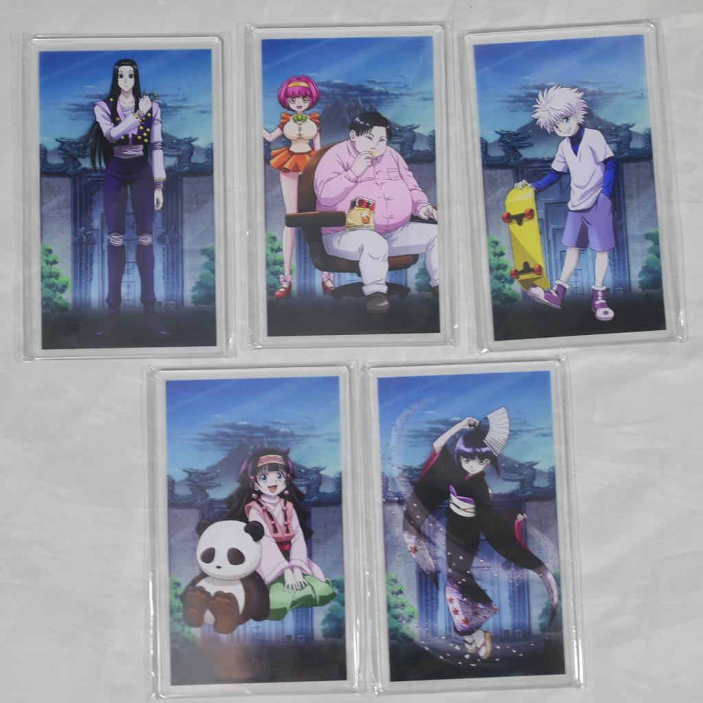 HUNTER×HUNTER アクリルカードゾルディック家編　5種コンプリート