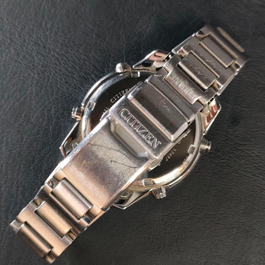 美品　CITIZEN　シチズン　プロマスター　C300　ブラック　ソーラー　時計