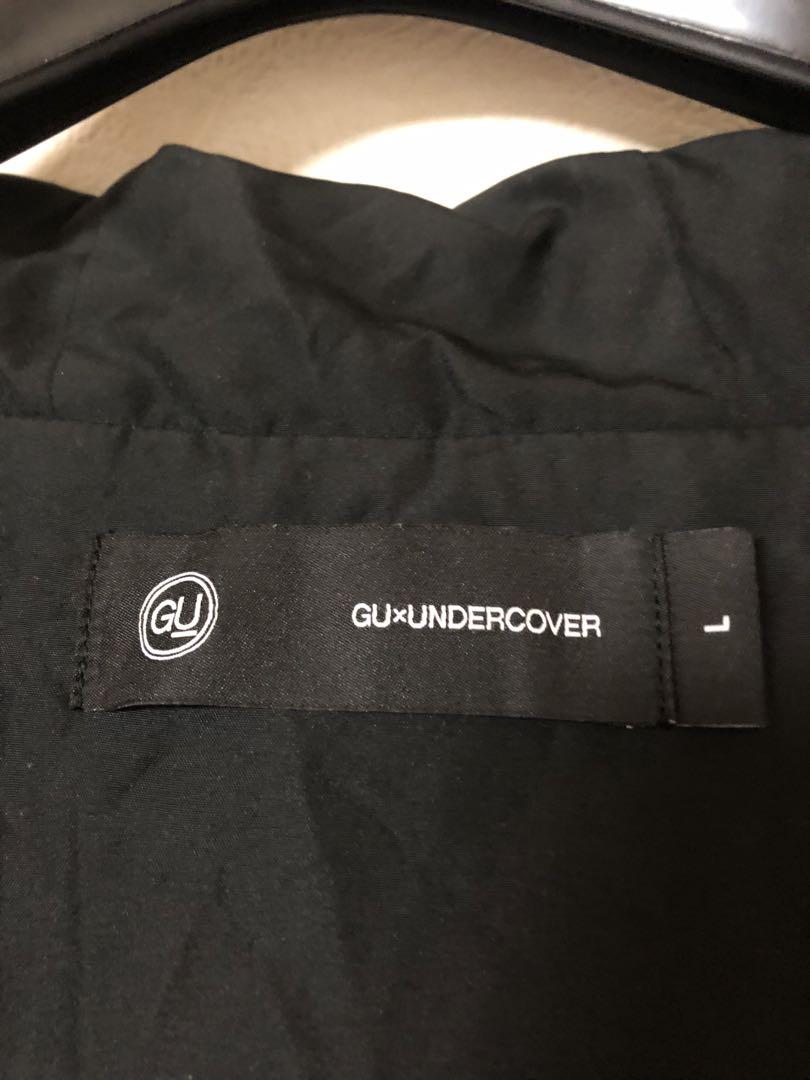 即完売品　GU x UNDERCOVER パデットキルトブルゾン L 黒