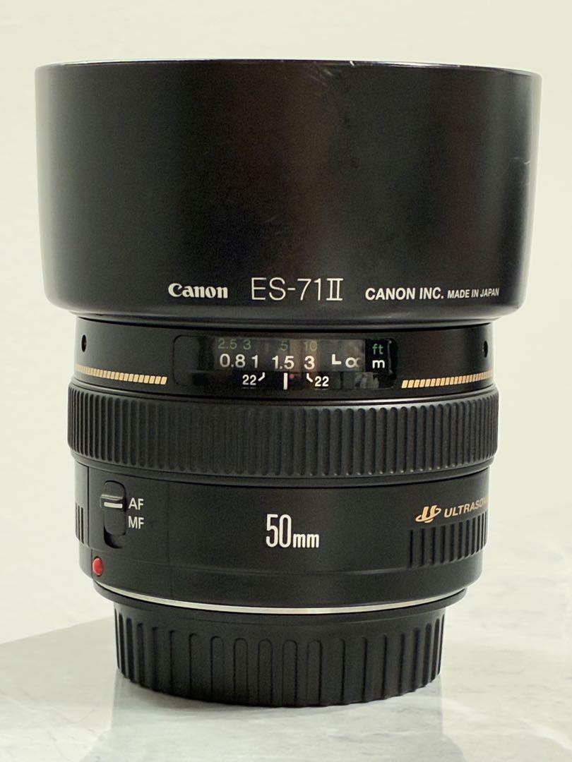⭐️極美品⭐️Canon EF50mm f/1.4 USM レンズフード付き