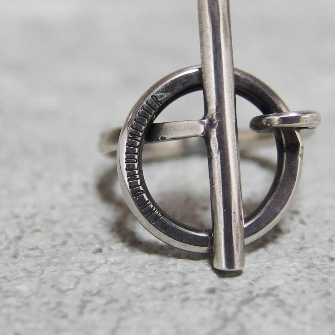 Ann Demeulemeester Lock Ring 指輪 リング 銀