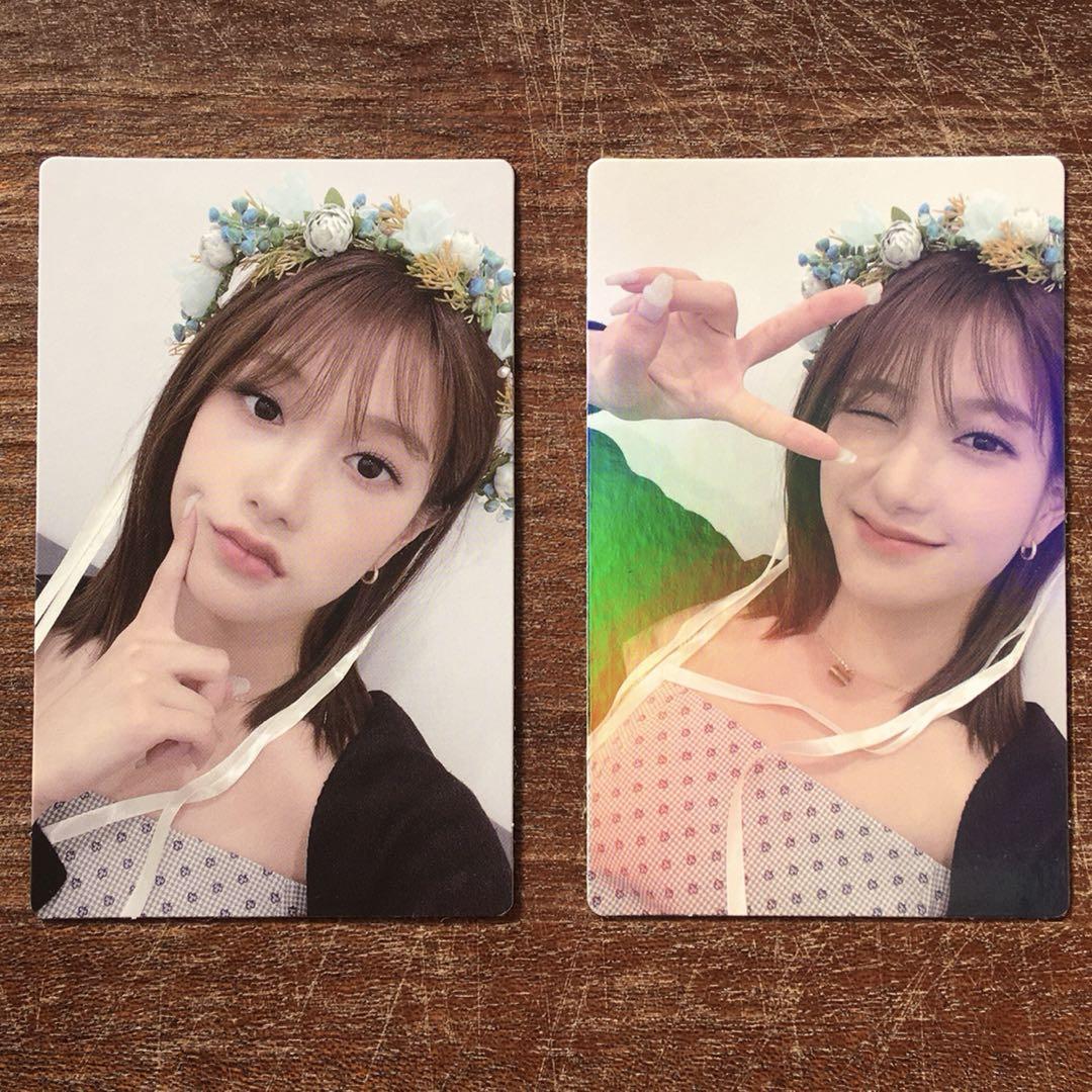 fromis_9 チェヨン naver live shop トレカ