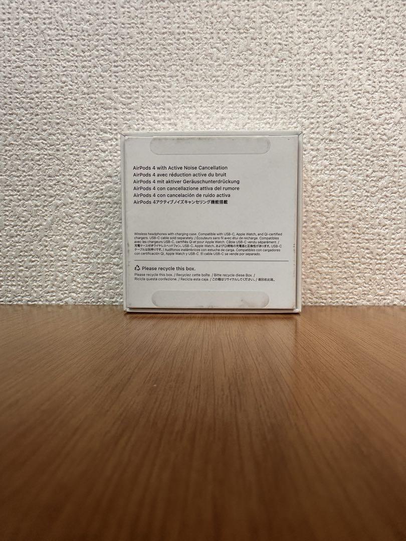 【美品】AirPods4 MXP93J/A （ANC）4WVXX