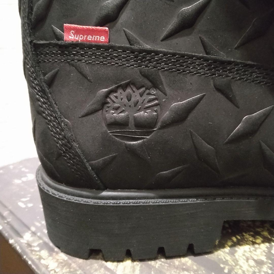 稀少☆Supreme×Timberland Diamond Plate 6インチ