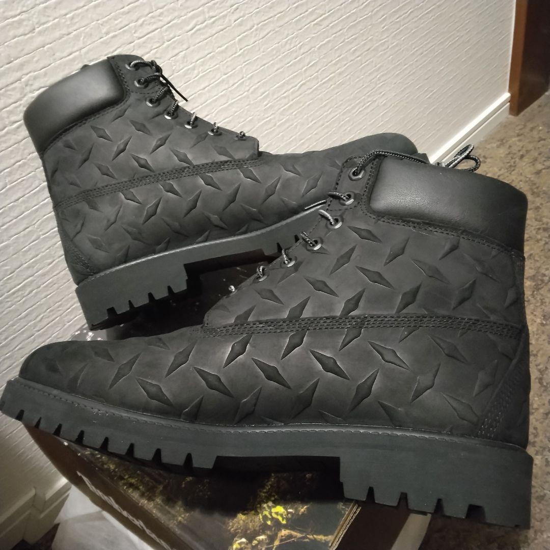 稀少☆Supreme×Timberland Diamond Plate 6インチ