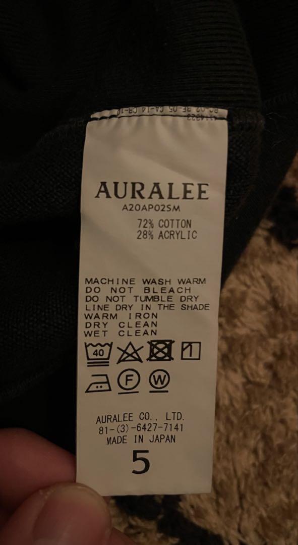 AURALEE オーラリー　スウェット　xlサイズ相当