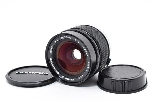 上 オリンパス ZUIKO MC AUTO-W 24mm F2 615フォーサーズマウント・OLYMPUS