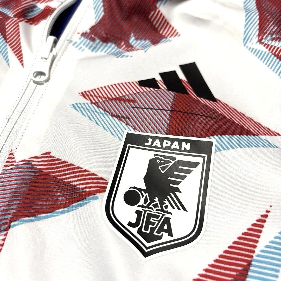 【美品】サッカー日本代表 2022 アンセムジャケット レディース リバーシブル