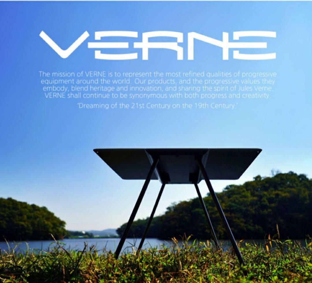 新品 VERNE FLAT TABLE S ベルン テーブル アウトドアテーブル