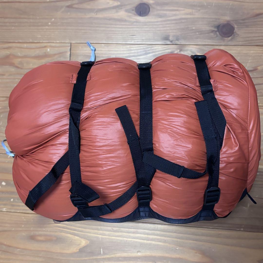 【美品】mont-bell Spiral Burrow Bag #1 オレンジ
