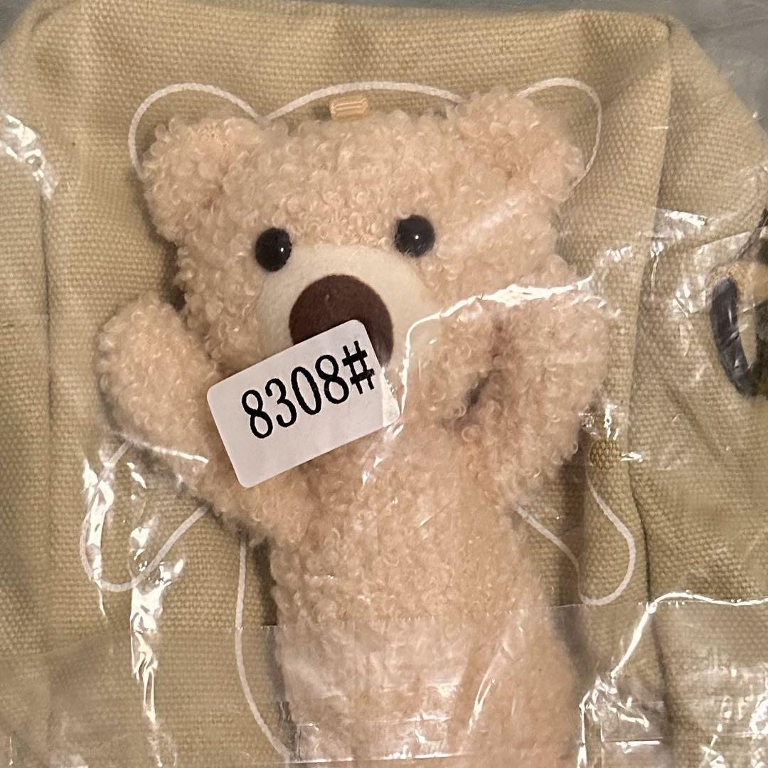新品未使用 DONSJE クマショルダーバッグ クマ ショルダーバッグ キッズ 手さげ トートバッグ くま ぬいぐるみ