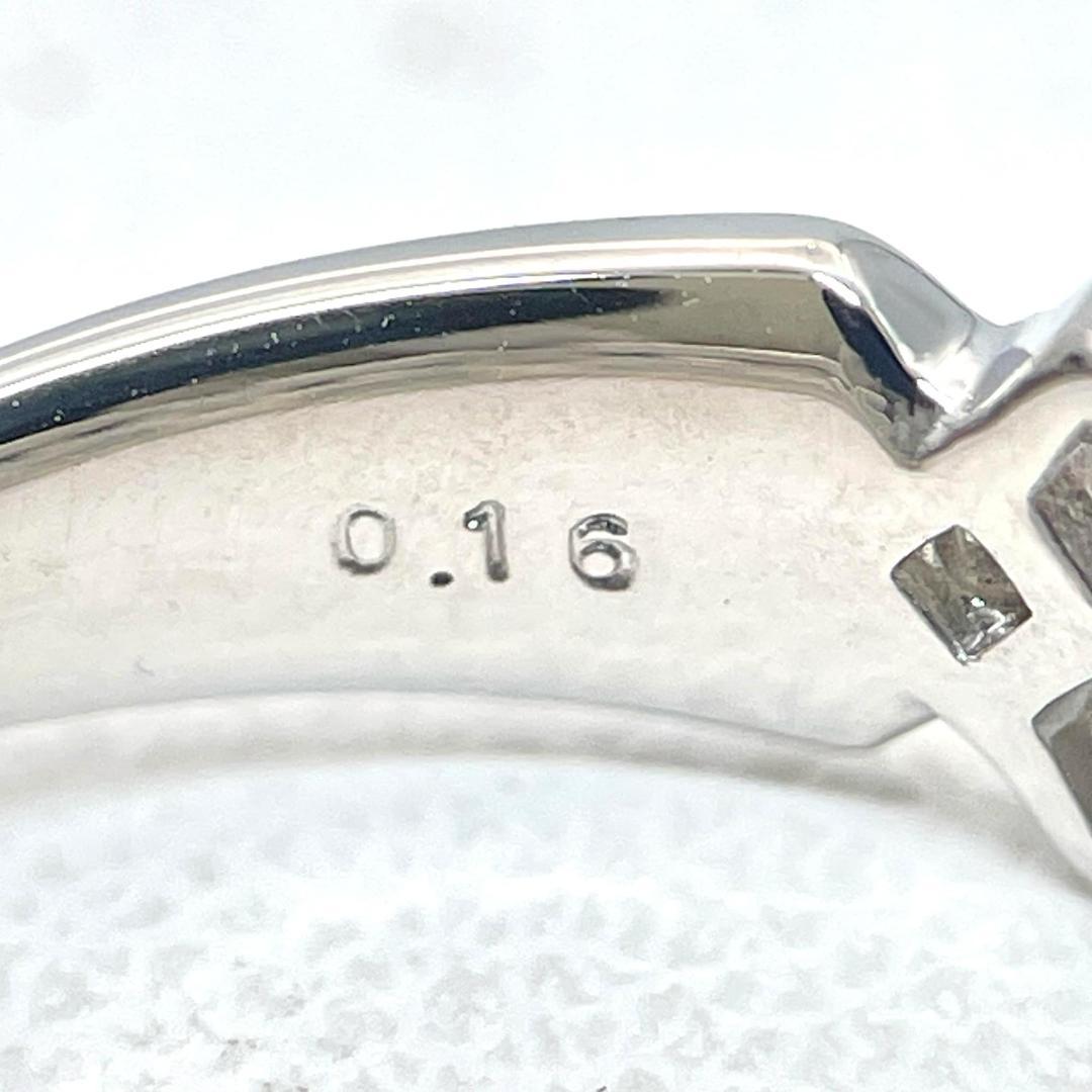 新品仕上げ済 ヴァンドーム青山 エリティエール ダイヤモンド0.16ct リング