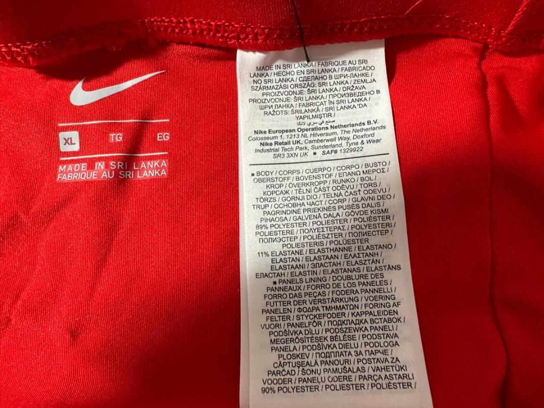 Nike ナイキ 女性用 陸上 レーシングブルマ Red 海外XL