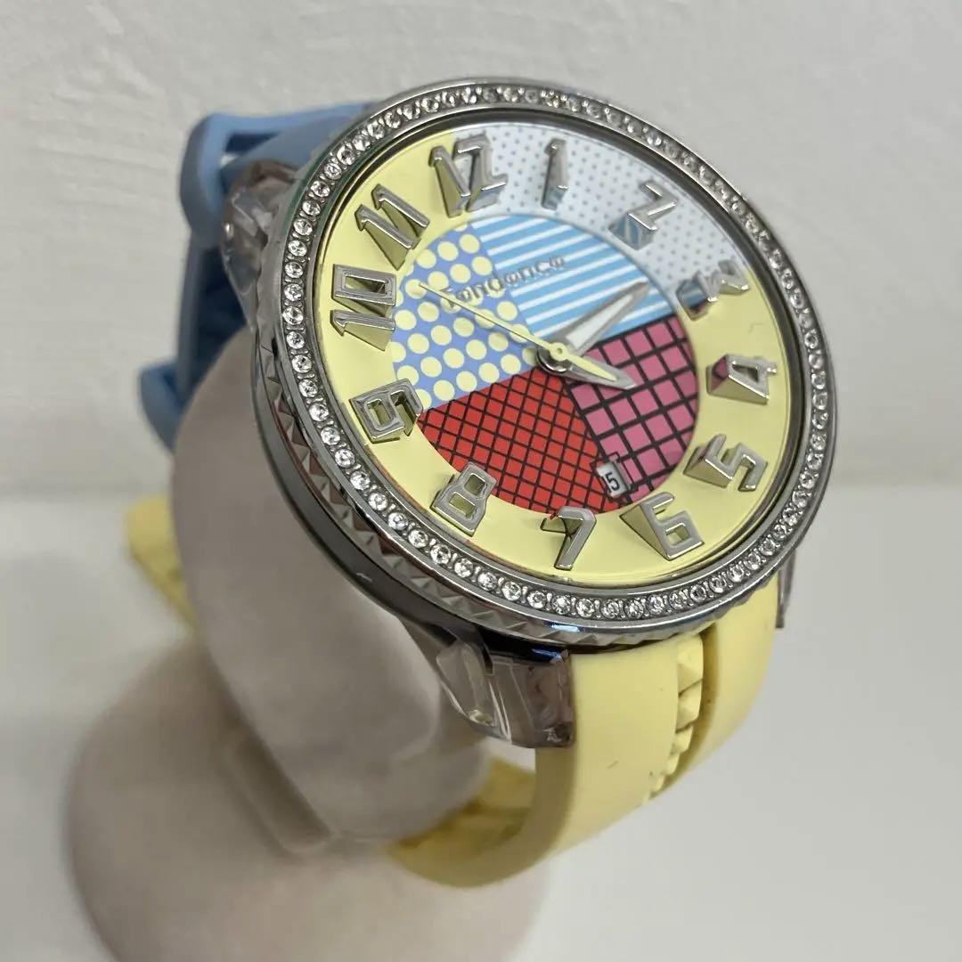 Tendence テンデンス 腕時計 クレイジースリーハンズ 美品】Tendence テンデンス 腕時計 クレイジースリーハンズ