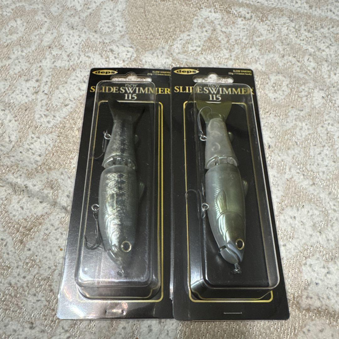 デプス　スライドスイマー　115 ベビーバス　ゴーストアユ　セット　新品