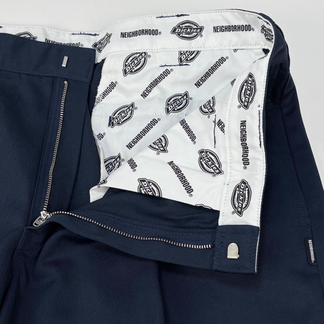 新品 ネイバーフッド x Dickies Tuck Pants XL NAVY