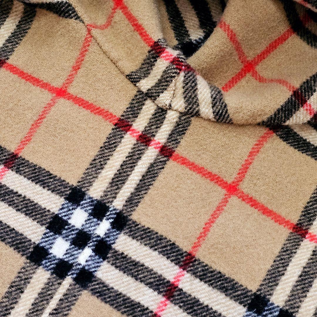 美品 バーバリー Burberrys ダブルフェイス チェック コート
