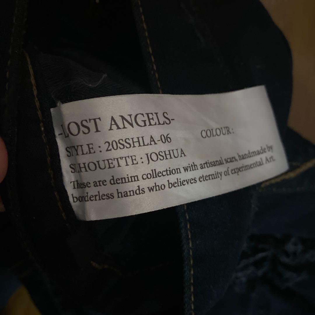 LOST ANGELS ダメージスキニージーンズ