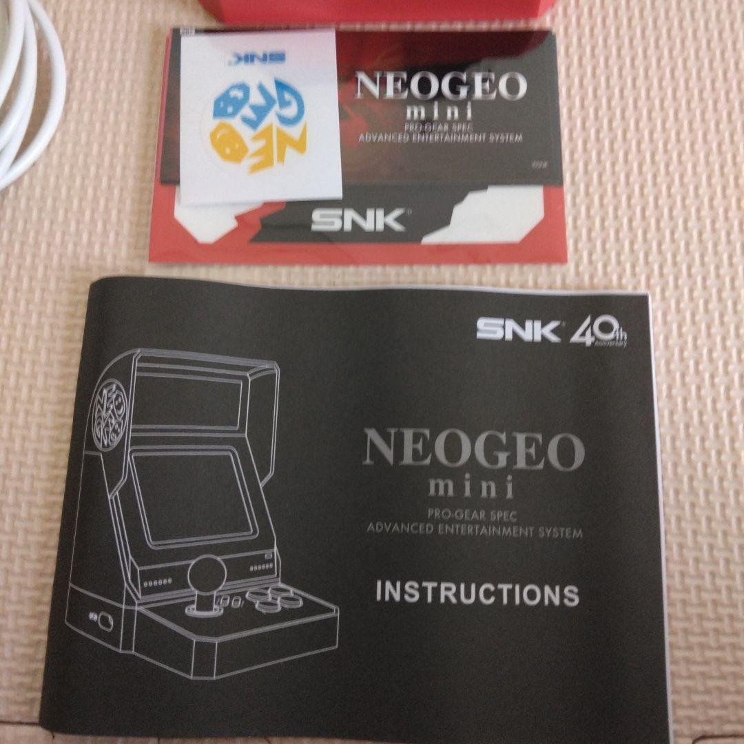 Neo Geo mini   40タイトル収録！ SNK「ネオジオ ミニ(NEOGEO mini)」KOFなど名作40タイトルを収録