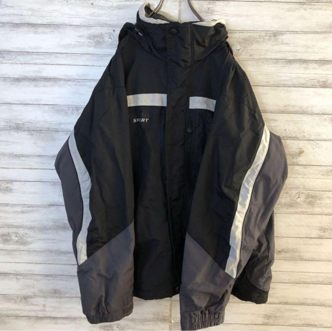 Columbia ビックシルエット マウンテンジャケット パーカー
