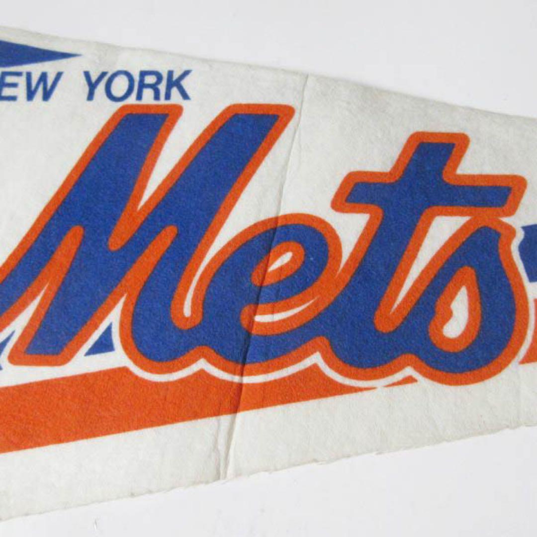 90s USA製 MLB NEW YORK Mets ペナント チームロゴ