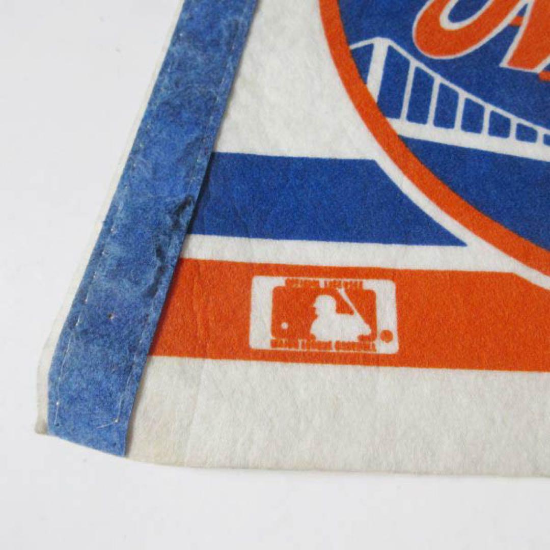 90s USA製 MLB NEW YORK Mets ペナント チームロゴ