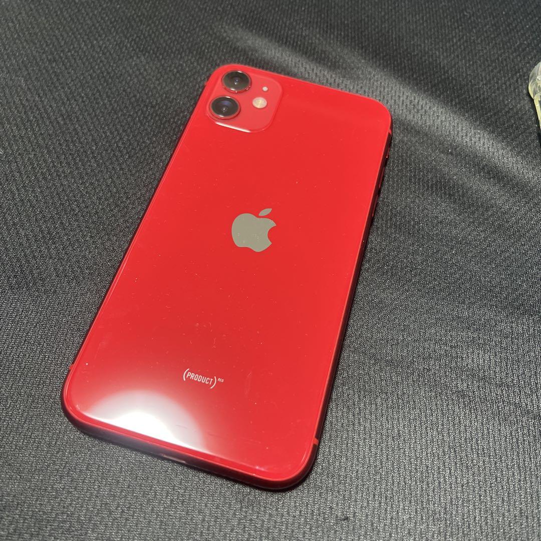 iPhone 11 (PRODUCT)RED 128 GB SIMフリー