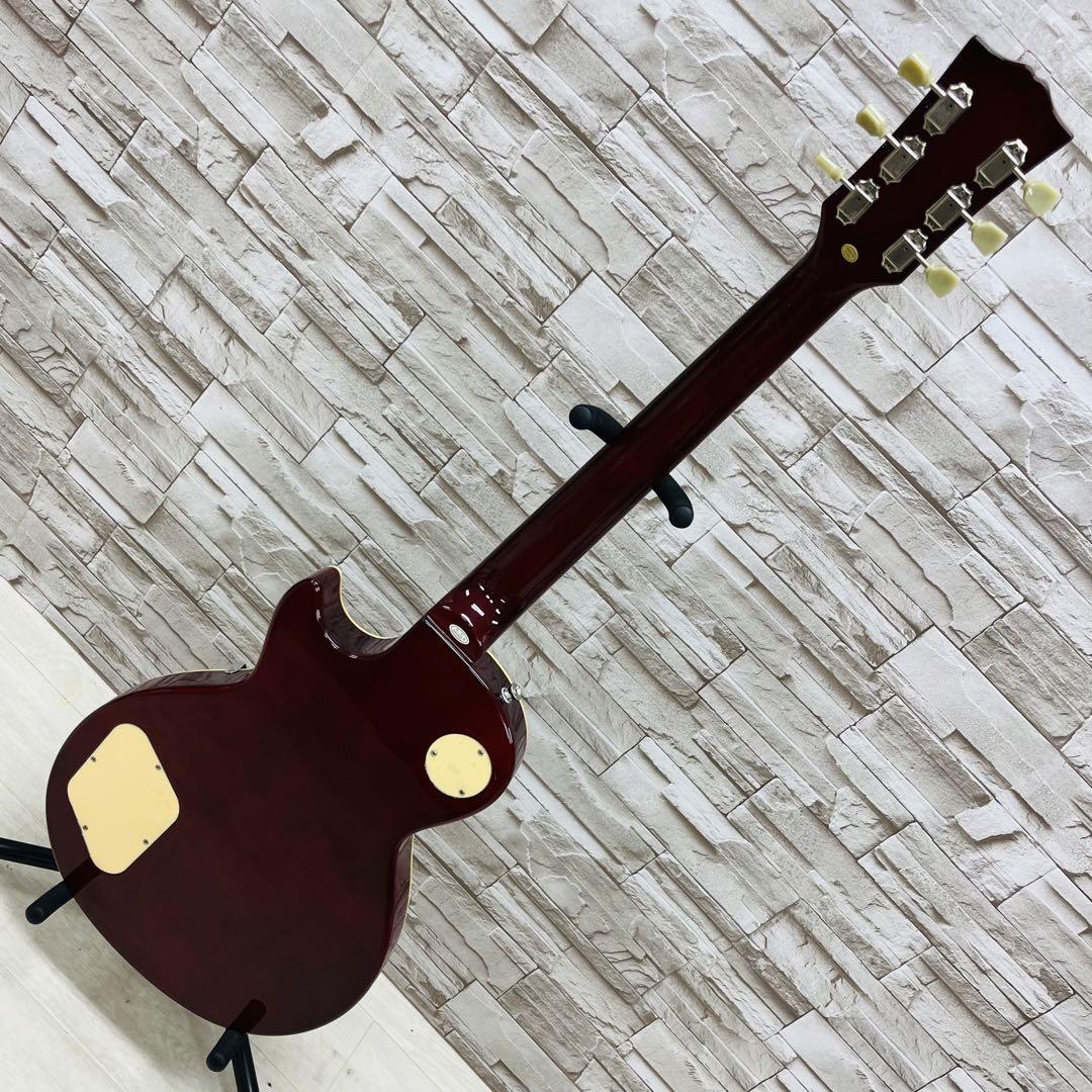 Maison メイソン レスポールタイプ エレキギター ワインレッド