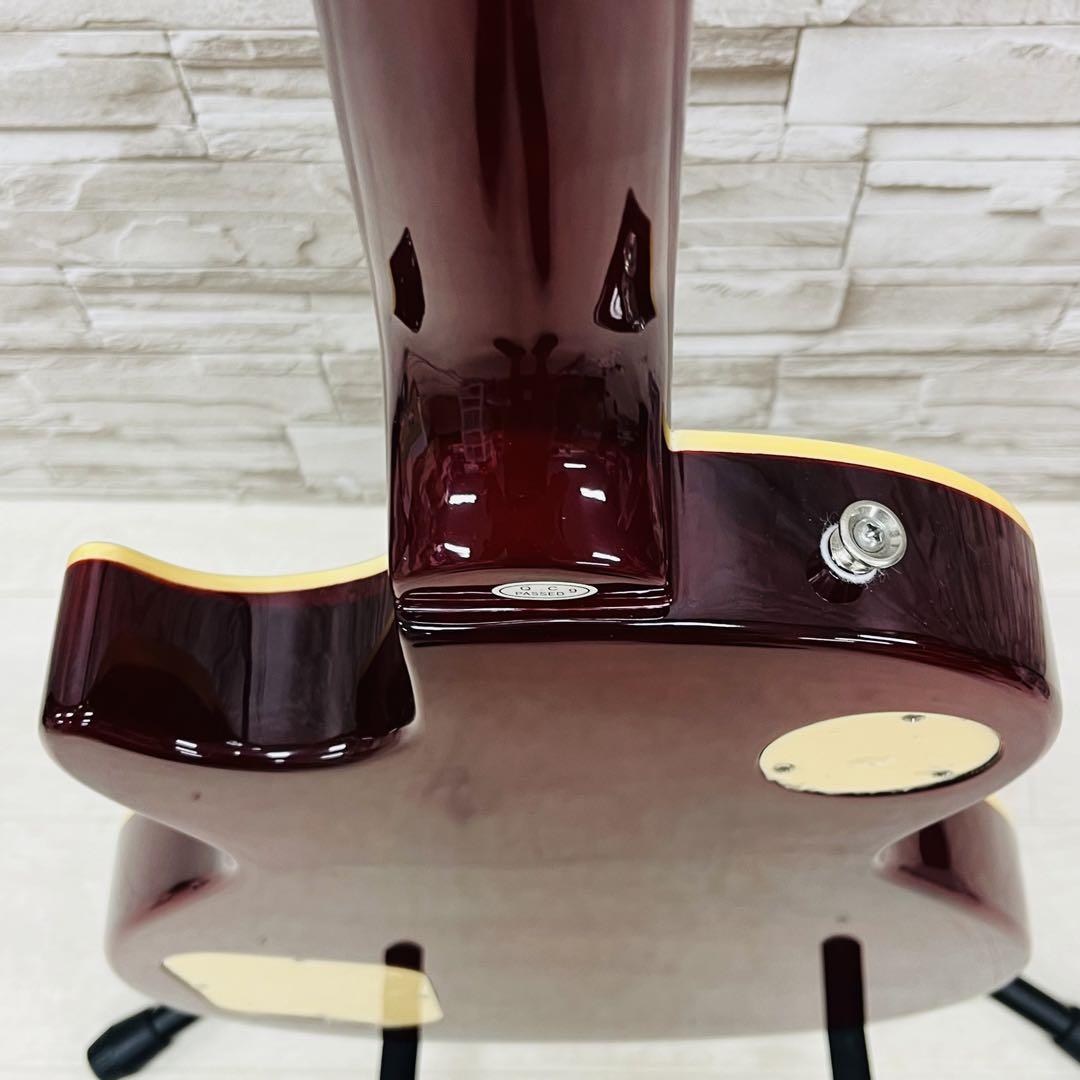 Maison メイソン レスポールタイプ エレキギター ワインレッド