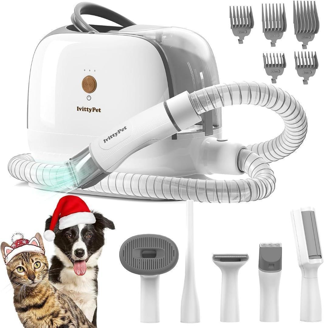 ペット用バリカンセット 犬 掃除機 犬用バリカン グルーミング　猫　多機能
