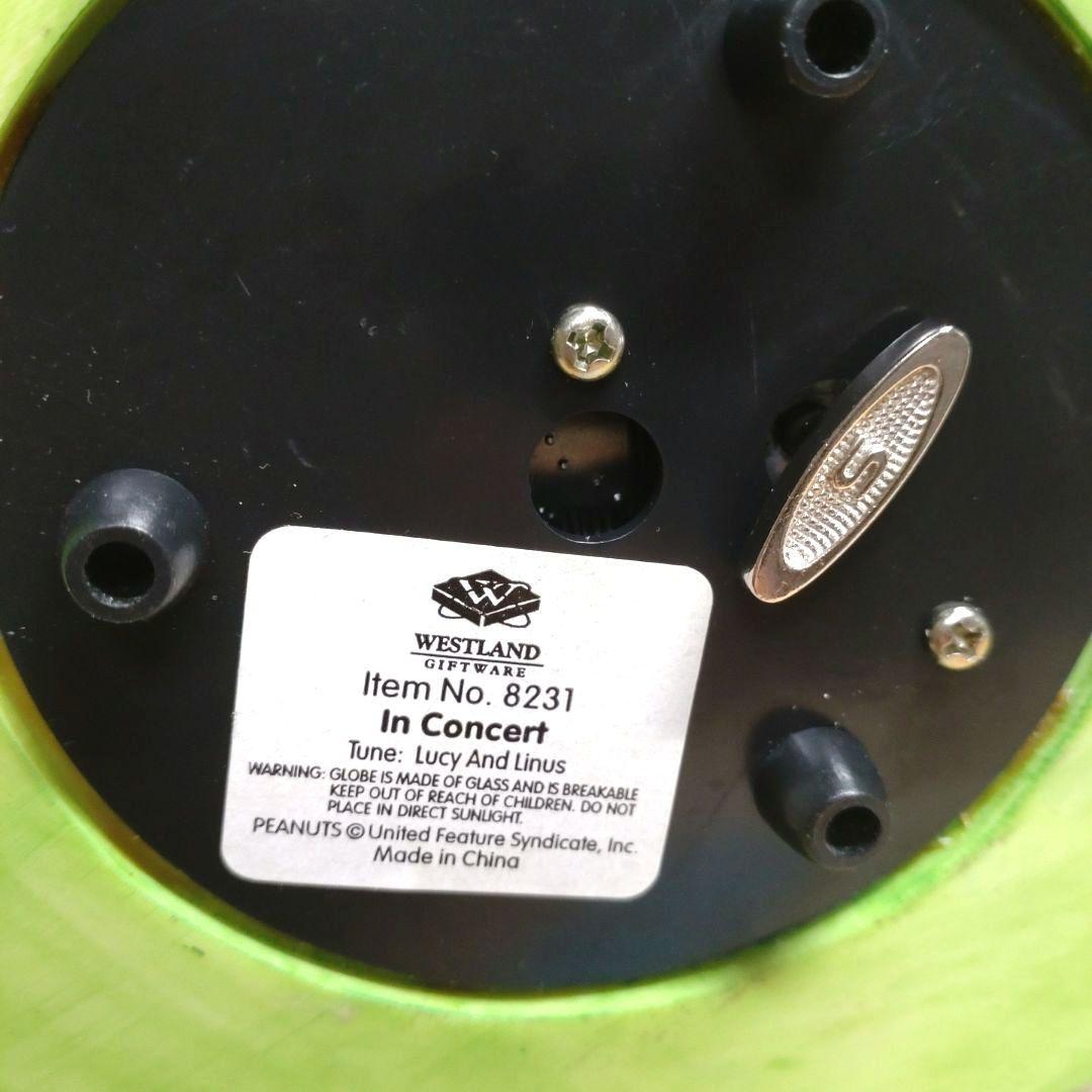 スヌーピー スノードーム WESTLAND オルゴール