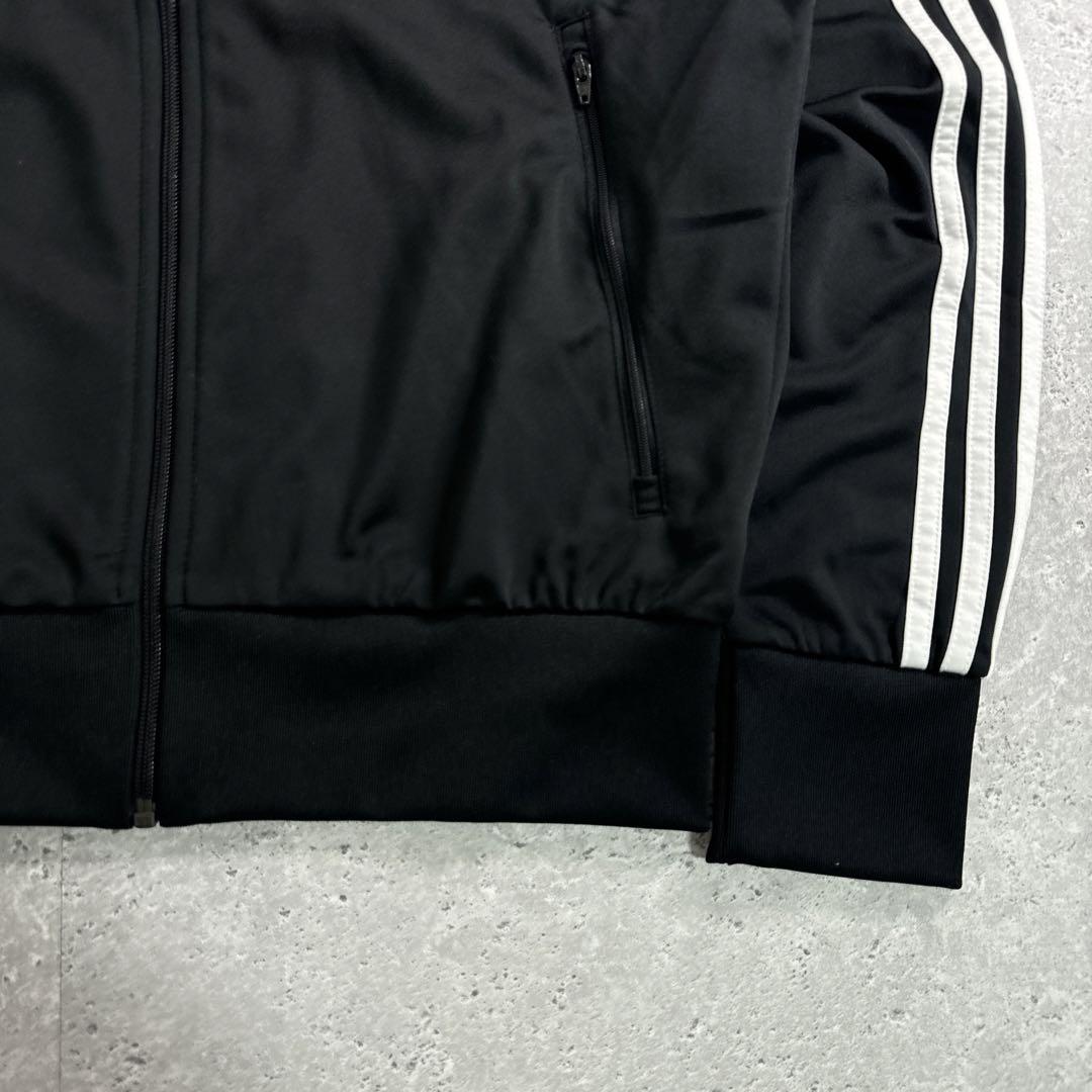 【希少】adidas トラックジャケット ファイヤーバード ブラック L 黒