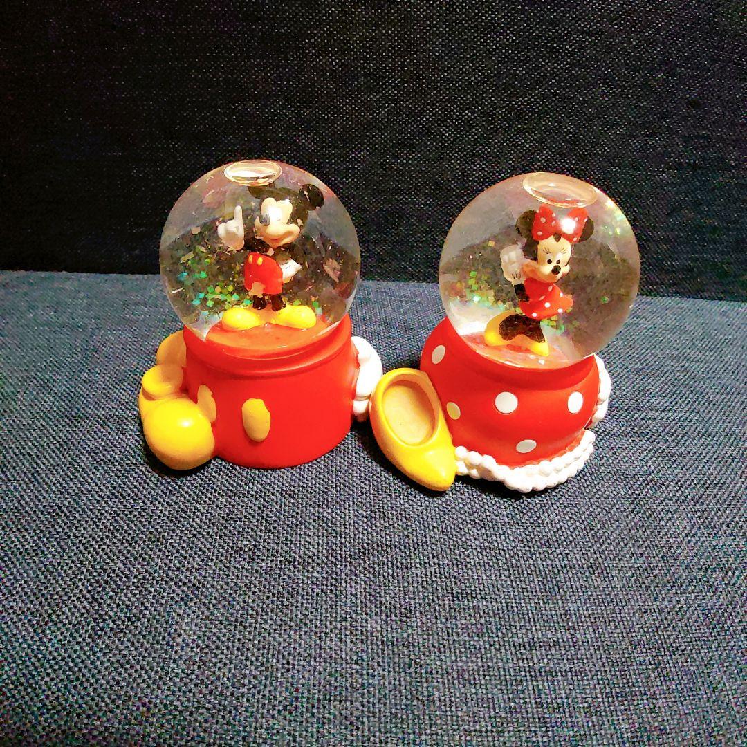 ミッキーミニー　スノードーム　ヴィンテージ アメリカ WDW ウォルトディズニーワールド ミッキー ミニー