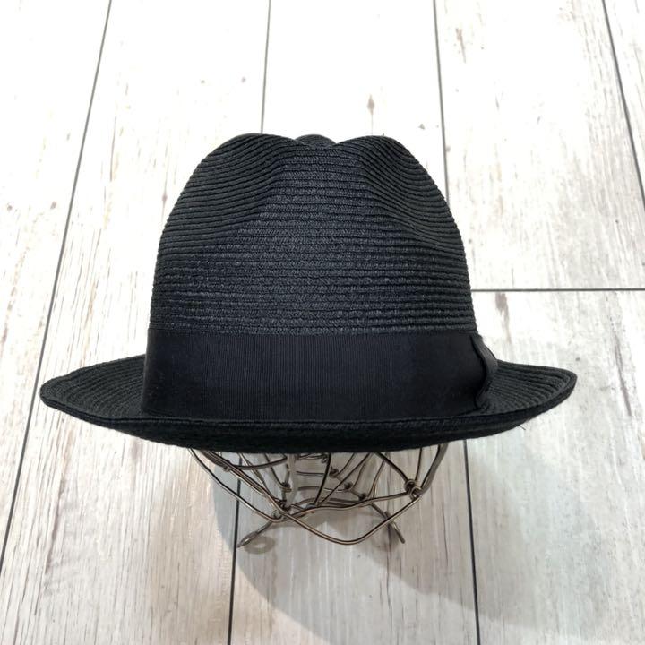 C-PLUS ストロー ハット ブラック bvcIR-m53570192497 HEAD WEARS シープラス 正規店お得