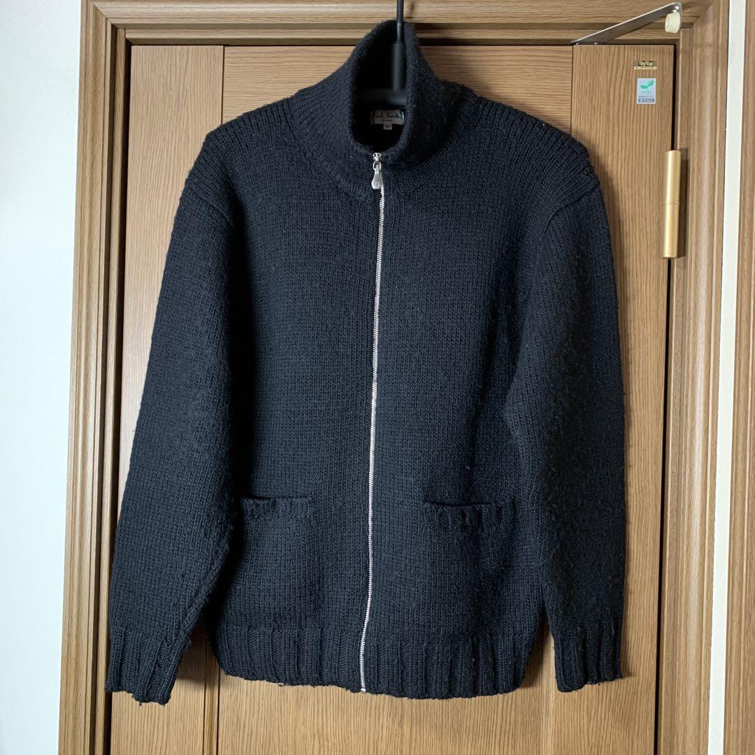 Paul Smith 厚手セーター　ウールジャケット　Ｌ　ブルゾン　ポールスミス