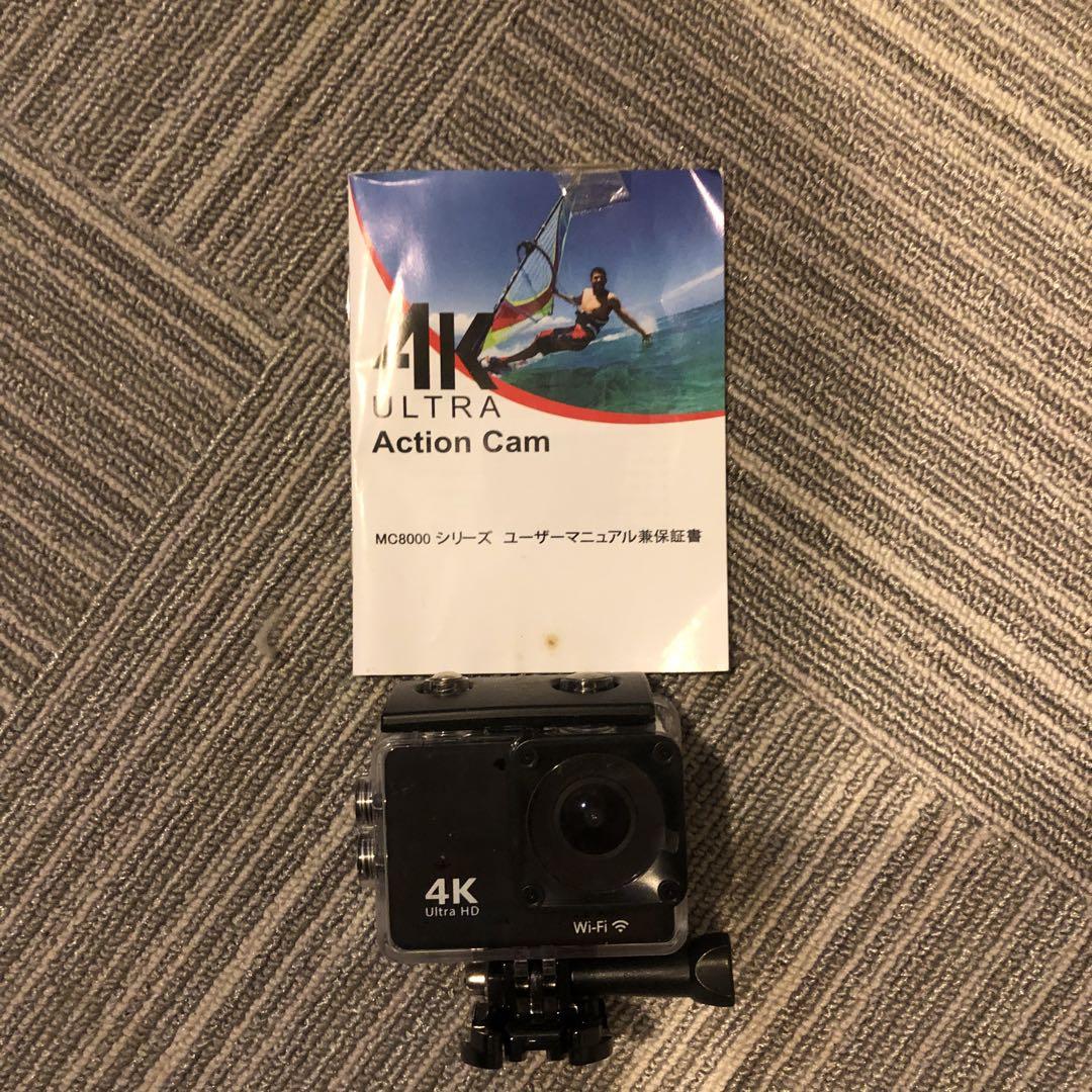 4K Action Cam MC8000 Wi-Fi付き