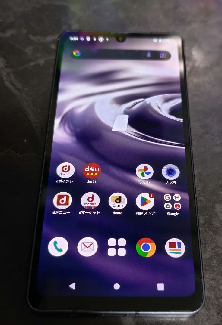 Aquos sense6 SH-54B ブラック スマートフォンSHARP