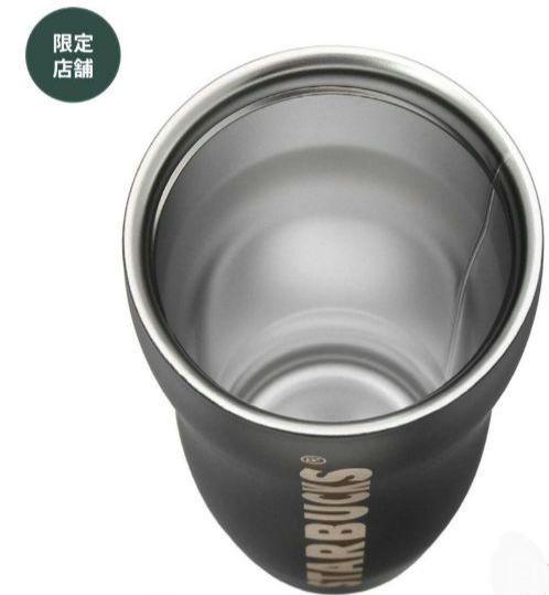 スタバ フラグメント カーヴド ステンレスボトル マットブラック