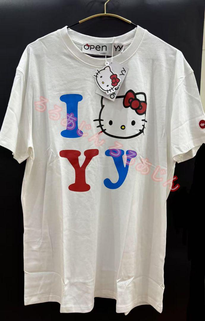 OPEN YY Hello Kitty 半袖 レディース S セール】【OPEN YY×Hello Kitty】YY T-SHIRT：Tシャツ（Tシャツ