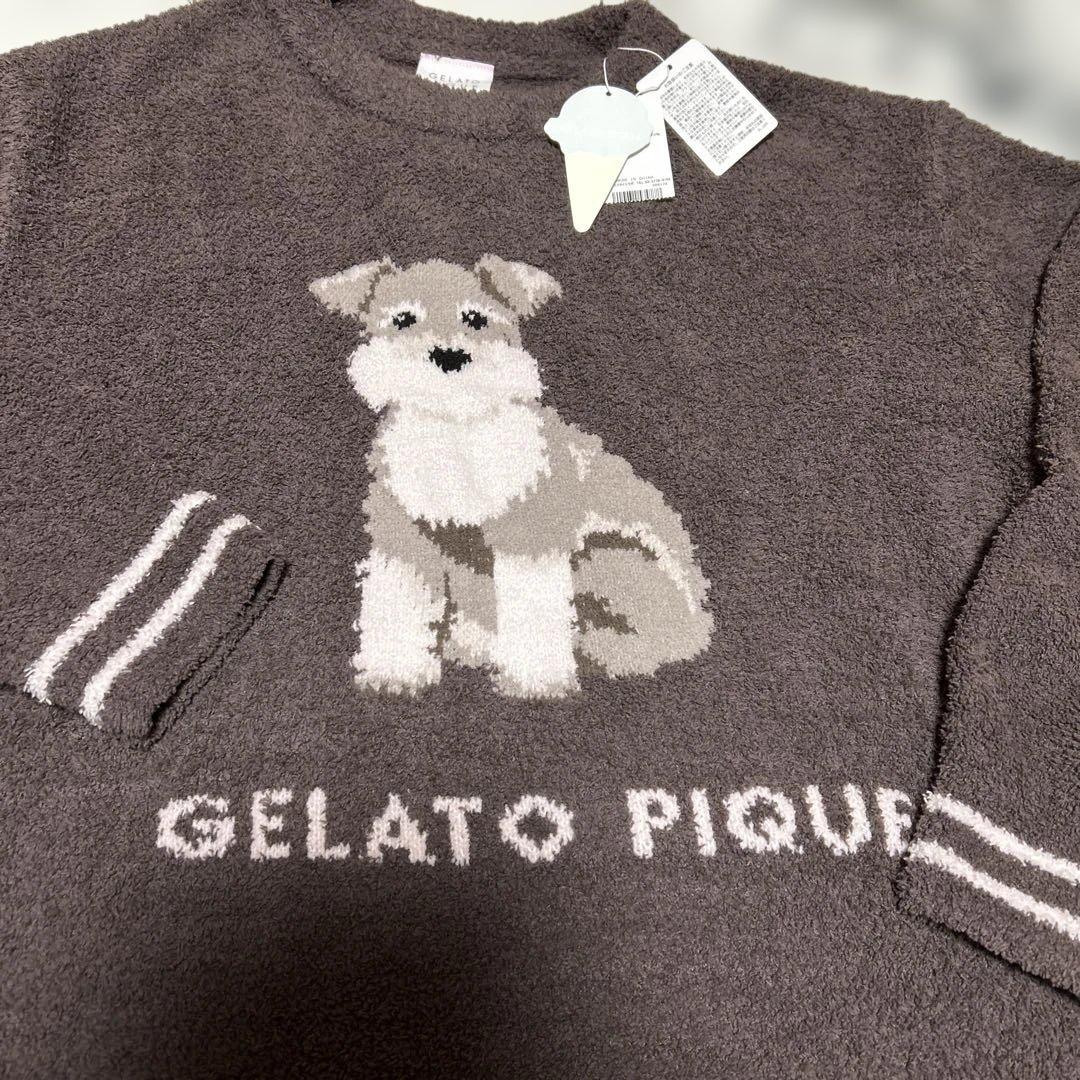 gelato pique パウダーモチーフジャガードドレス　シュナウザー　新品