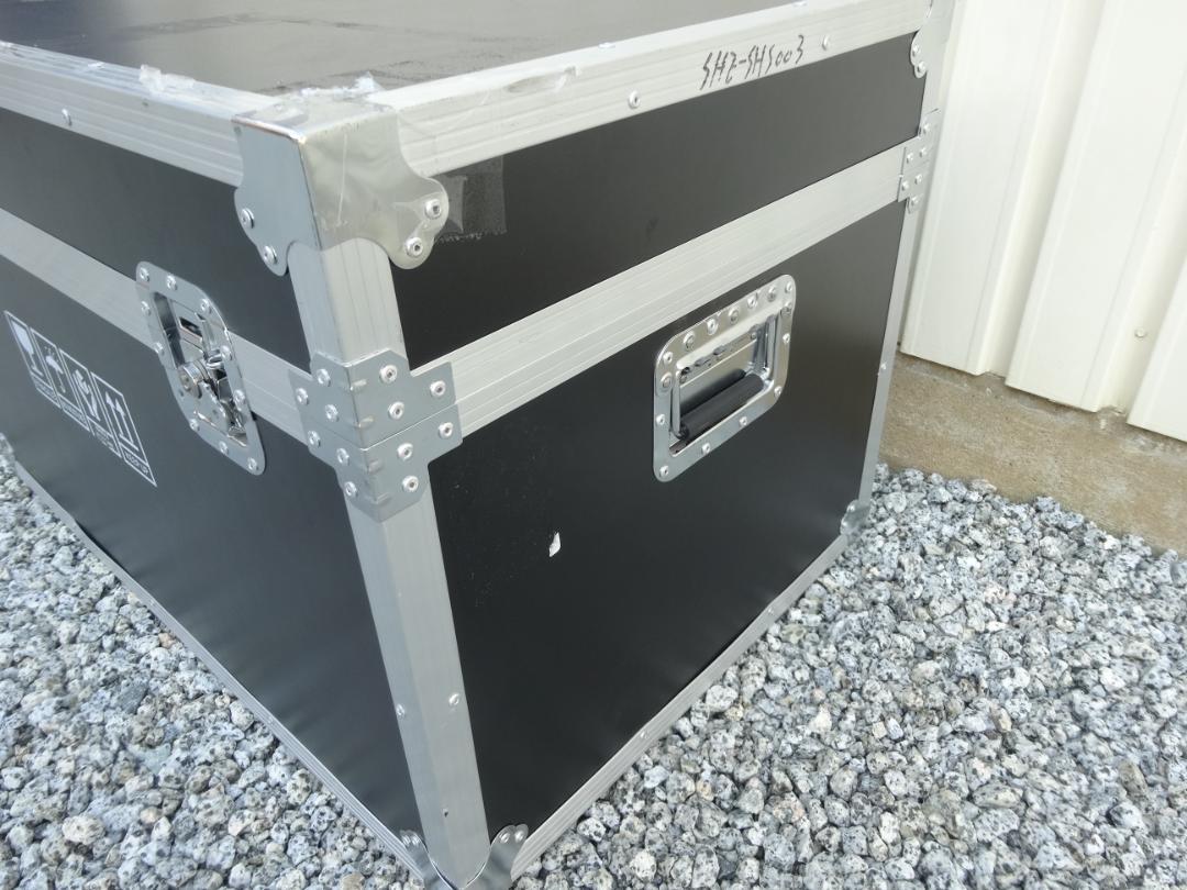 ・機材機器 輸送ケース ハードケース 中型 黒 A
