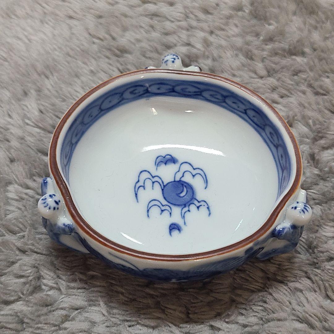 青色の球形陶器 ガラス彩陶器-大皿 #ガラス彩陶器 #大皿 #陶器 #陶芸 #ceramic